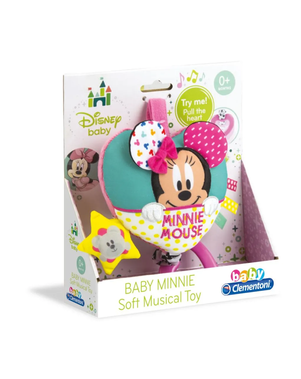 Baby Clementoni Giostrine E Carillon Neonato-Babyclementoni - Baby Minnie Morbido Carillon