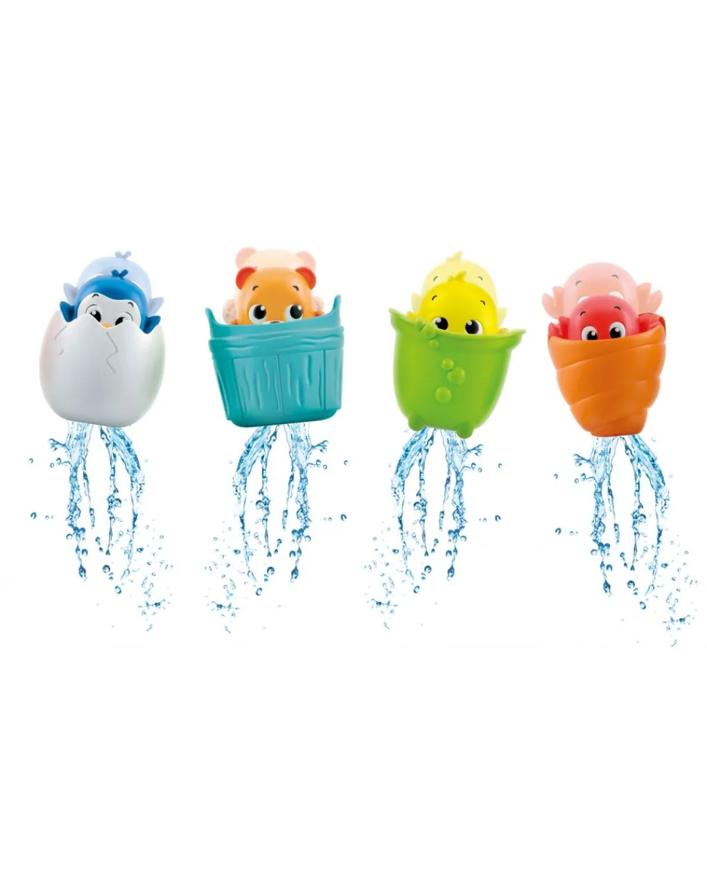 Baby Clementoni Giochi Primi Mesi-Babyclementoni - Peckaboo Water Friends