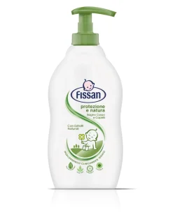 Fissan Saponi E Bagnoschiuma-Bagno Corpo E Capelli Protezione E Natura 2In1