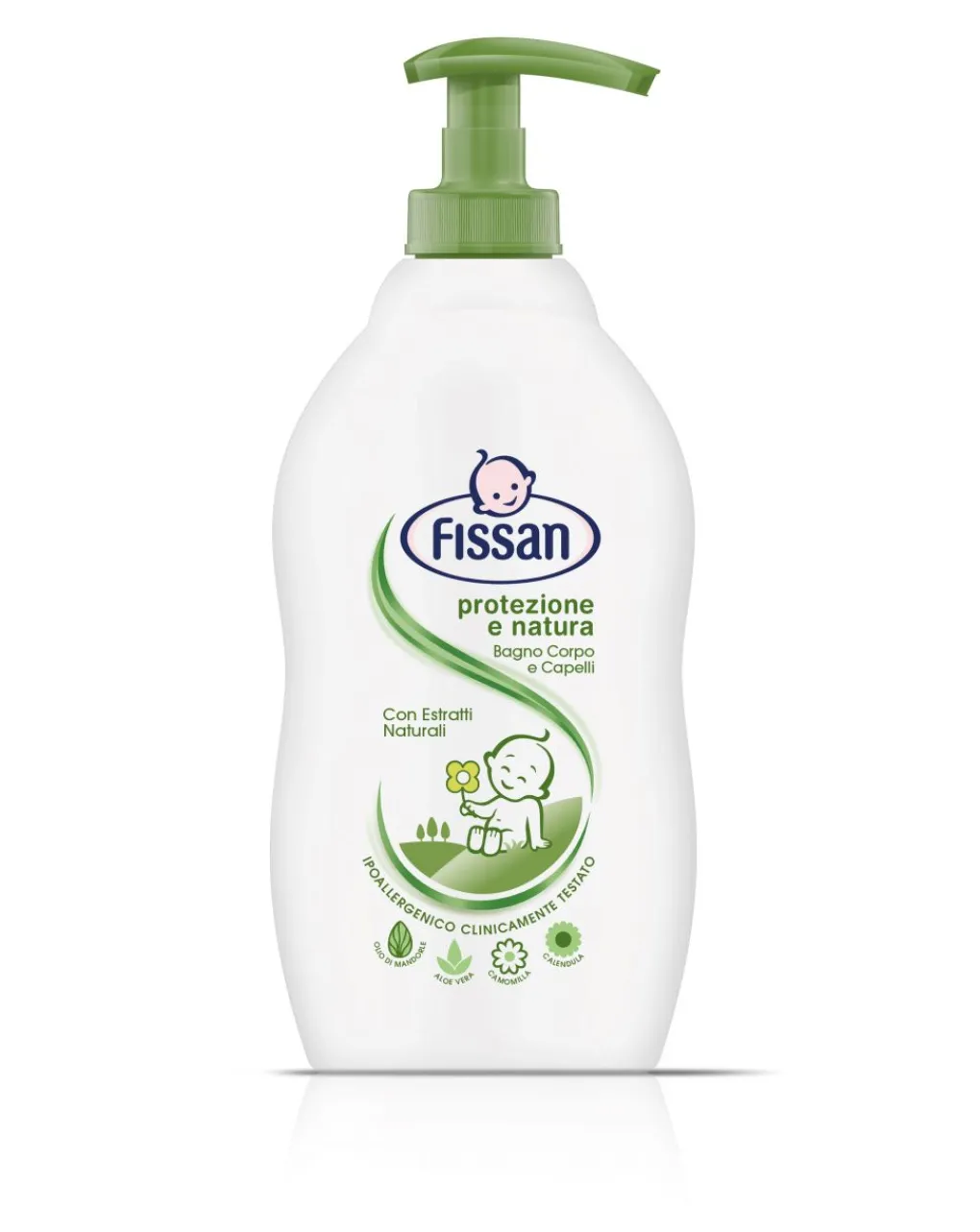 Fissan Saponi E Bagnoschiuma-Bagno Corpo E Capelli Protezione E Natura 2In1