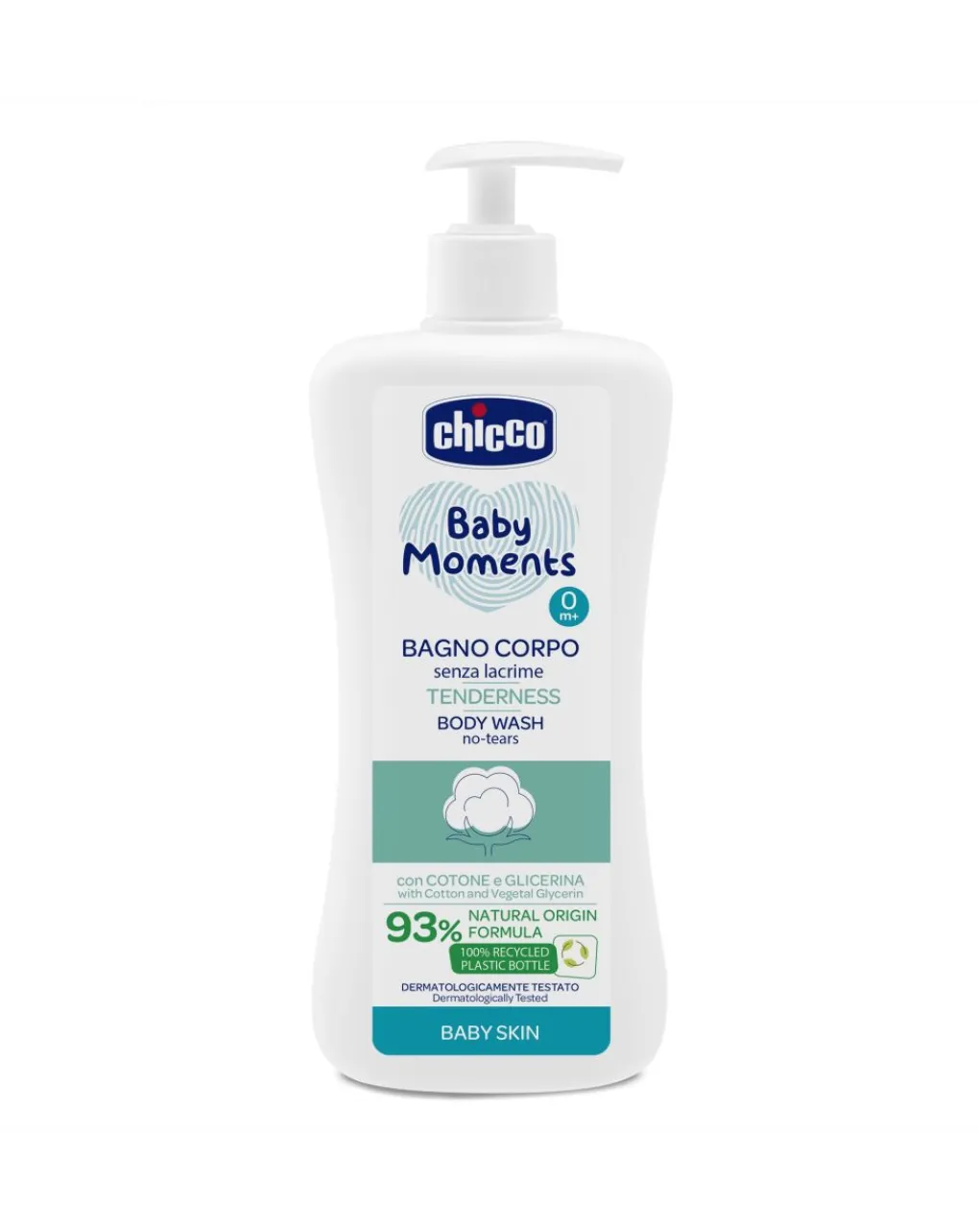 Chicco Saponi E Bagnoschiuma-Bagno Corpo Tenerezza Baby Moments Baby Skin