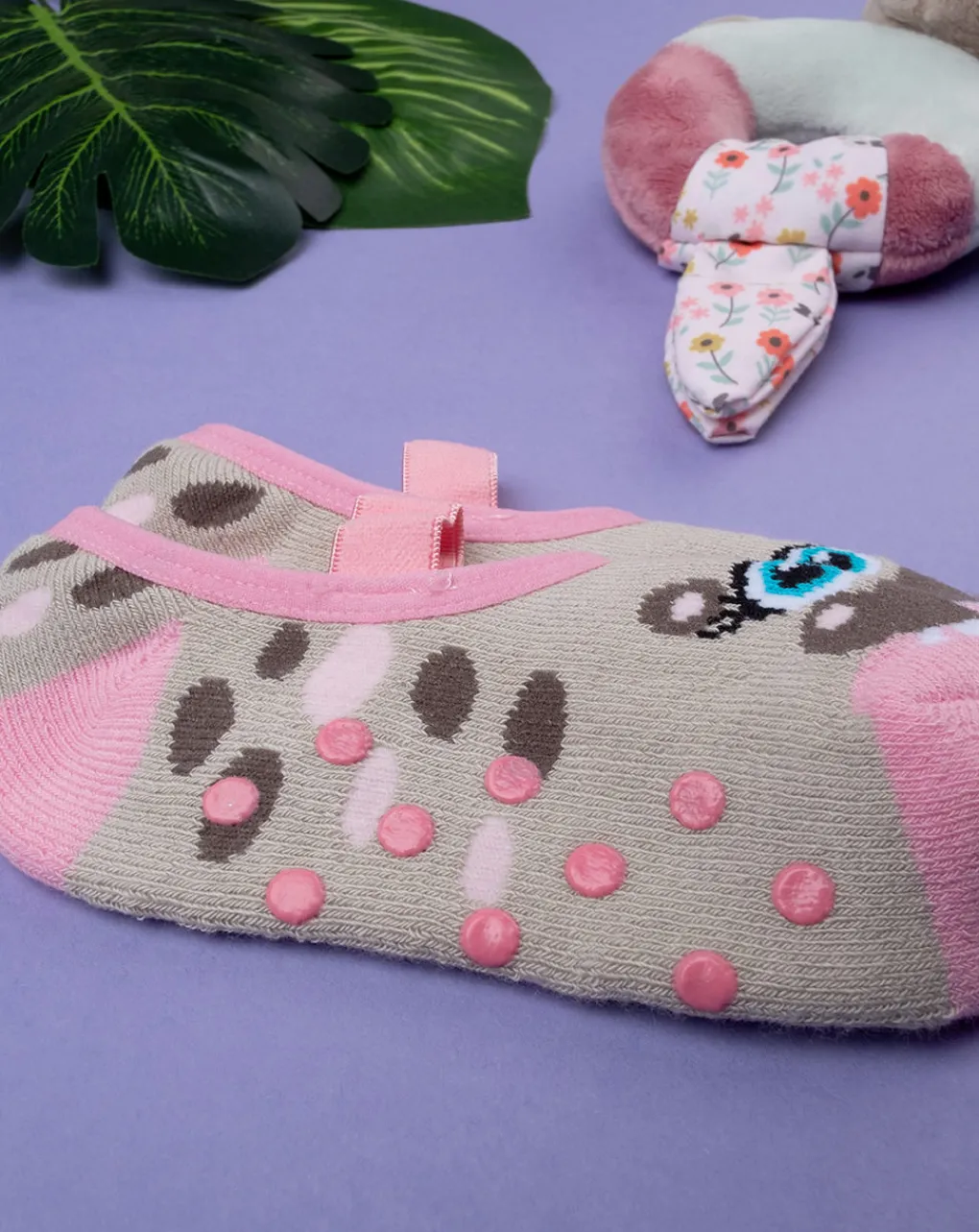 Prenatal Intimo E Calze-Ballerine Antiscivolo Bambina Ippopotamo