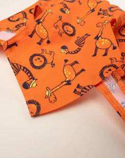 Prenatal Cappelli E Accessori-Bandana Arancione Bimbo Giraffe