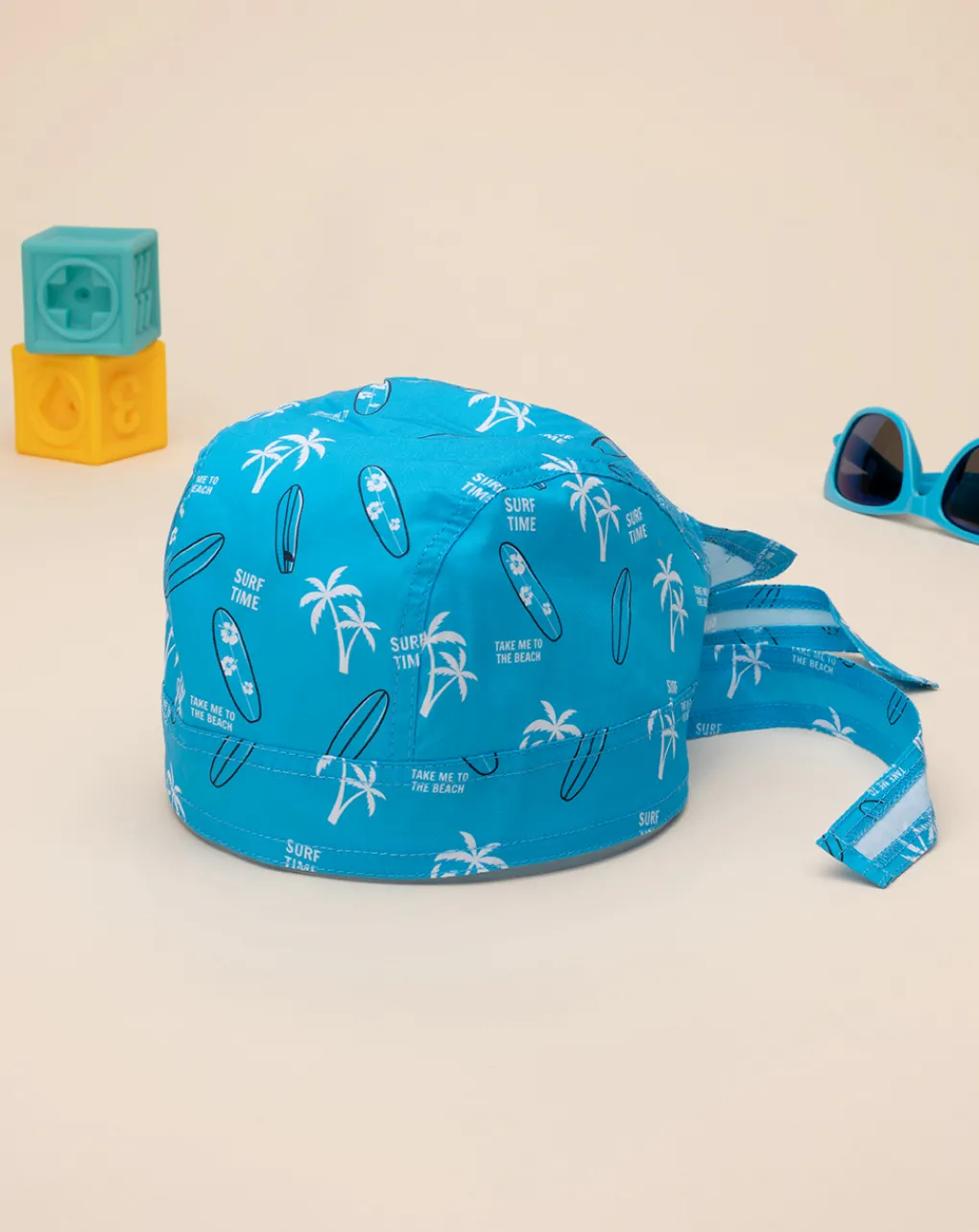Prenatal Cappelli E Accessori-Bandana Azzurra Bimbo Palme