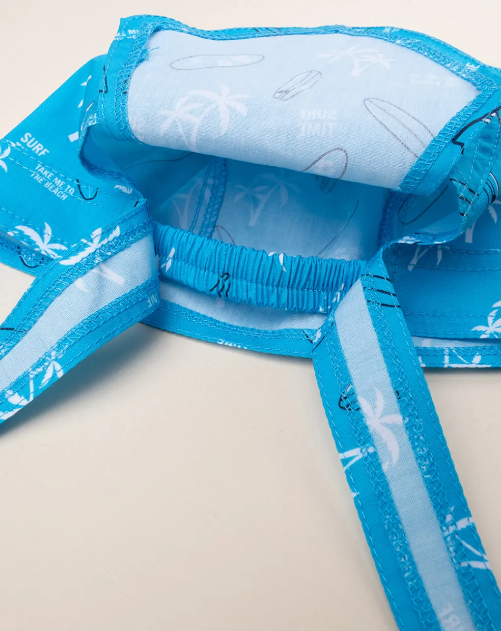 Prenatal Cappelli E Accessori-Bandana Azzurra Bimbo Palme