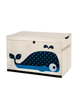 3 sprouts Complementi D'Arredo-Baule Portagiochi Con Balena