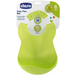 Chicco Bavaglini-Bavaglina Rigida 6M+ Verde