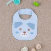 Prenatal Bavaglini-Bavaglino Bimbo Animal Azzurro
