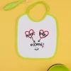 Prenatal Bavaglini-Bavaglino Bimbo Bianco/Verde