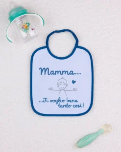 Prenatal Bavaglini-Bavaglino Bimbo Blu "Mamma”