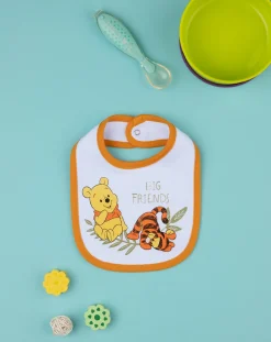 Prenatal Bavaglini-Bavaglino Bimbo "Winnie The Pooh” Arancione