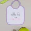 Prenatal Bavaglini-Bavaglino Spugna Bimba Lilla