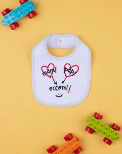 Prenatal Bavaglini-Bavaglino Unisex Neonati Con Scritta