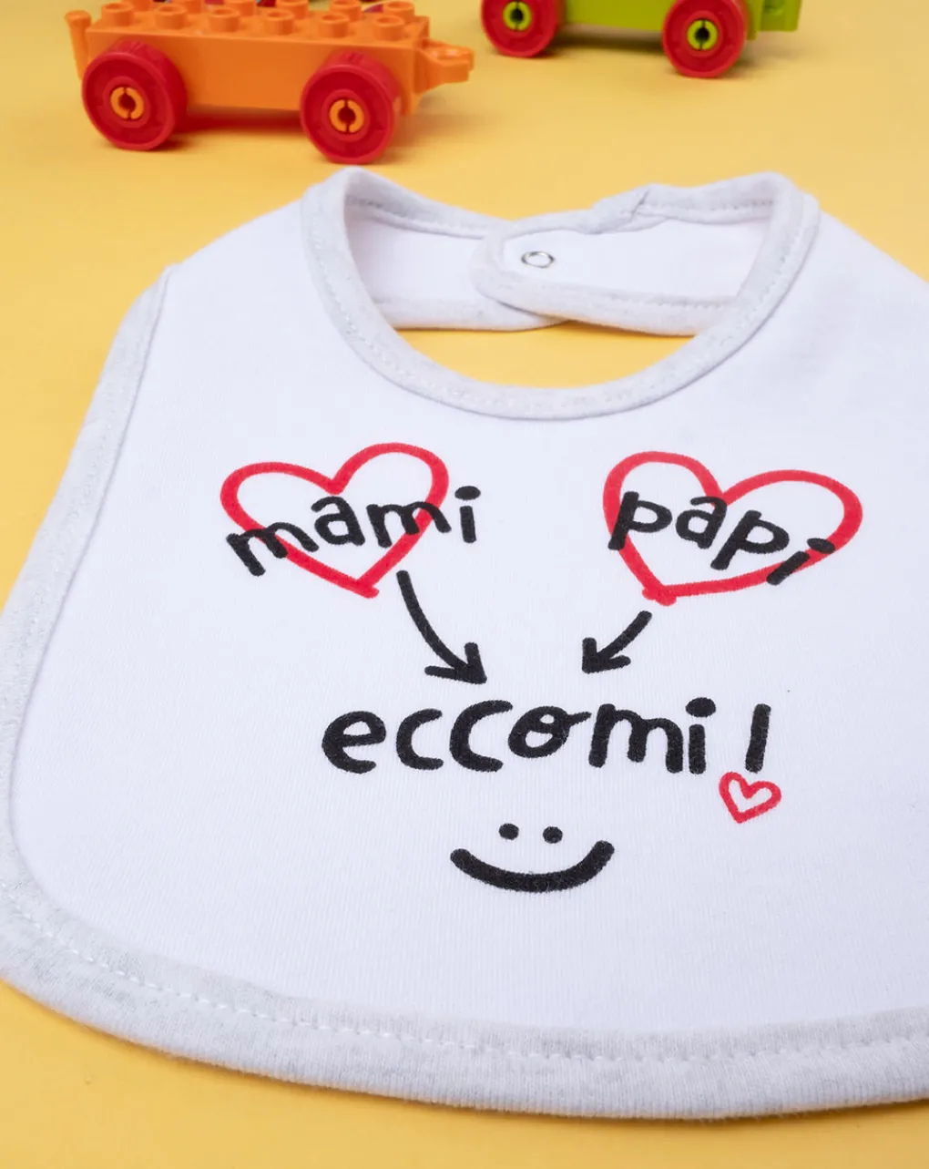 Prenatal Bavaglini-Bavaglino Unisex Neonati Con Scritta