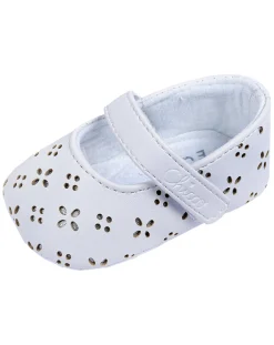 Chicco Scarpine E Calze-Bebe’/Ballerina Ollie Laserata Bianca