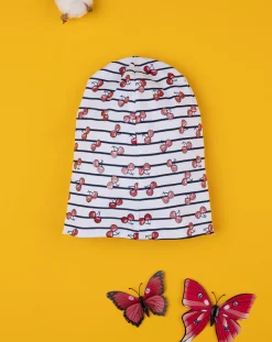 Prenatal Cappelli E Sciarpe-Berretto Jersey Bimba "Ciliegie”