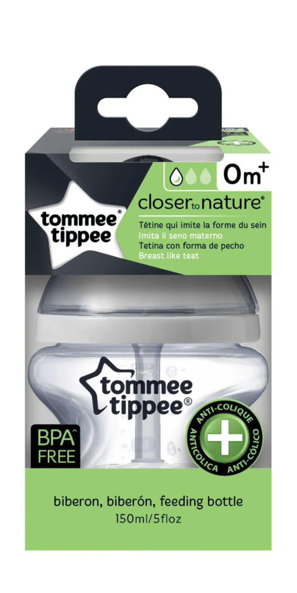 Tommee Tippee Biberon-Biberon Anticolica 150Ml