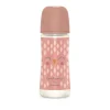 Suavinex Biberon-Biberon Bonhomia Con Tettarella Sx Pro +6 Mesi 360Ml Decoro Piuma Rosa -