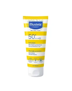 Mustela Solari E Doposole-Bipack Latte Solare Protezione Molto Alta Spf50+ 100Ml + Latte Doposole 125Ml -