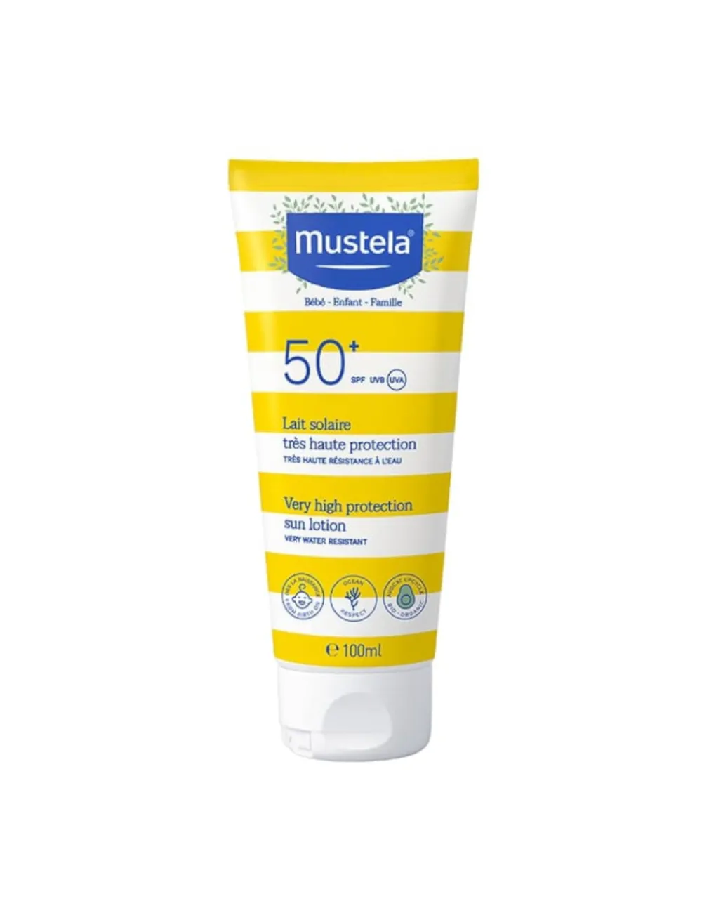 Mustela Solari E Doposole-Bipack Latte Solare Protezione Molto Alta Spf50+ 100Ml + Latte Doposole 125Ml -