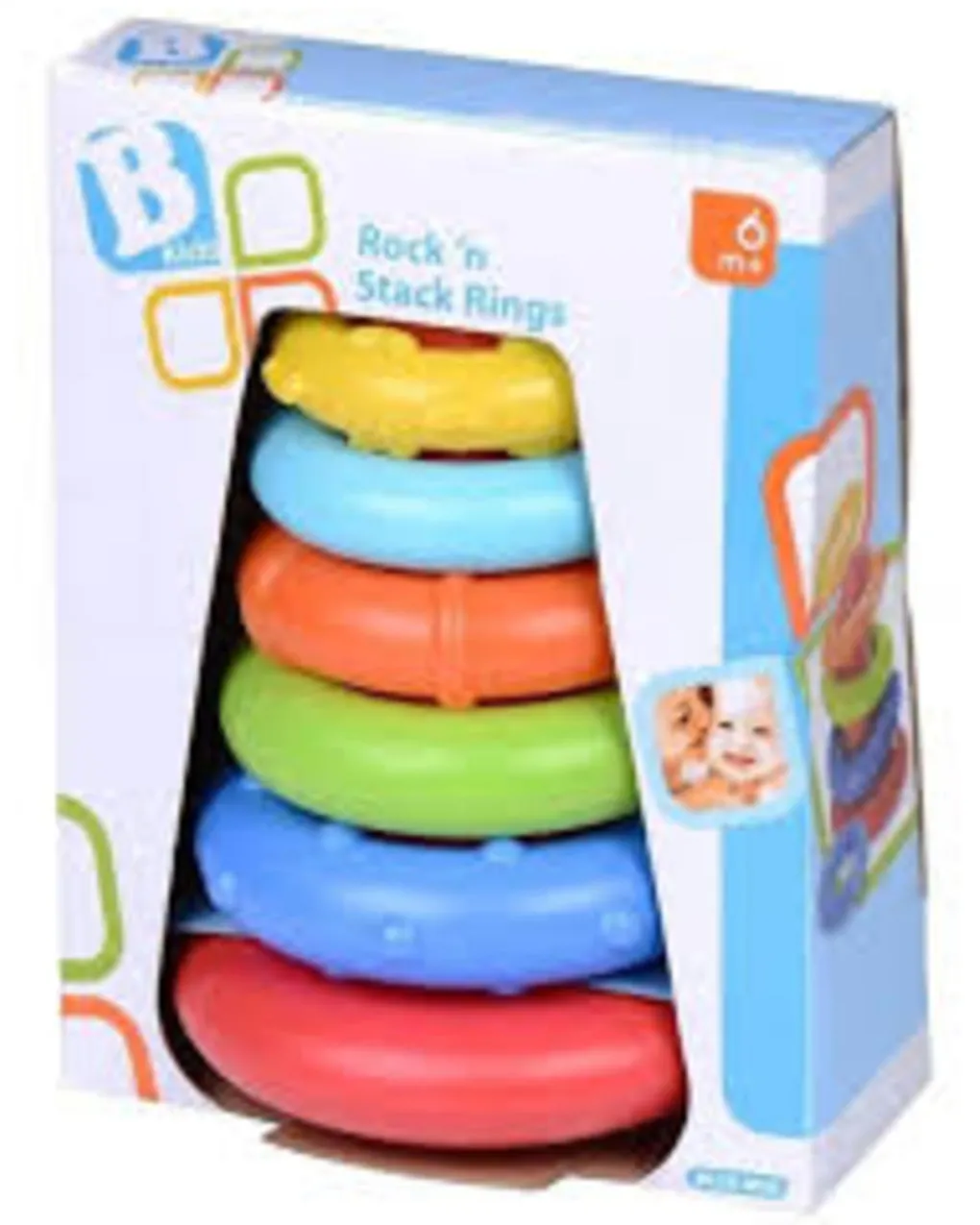 B-kids Giochi Primi Mesi-Bkids -Piramide Anelli