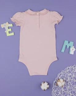 Prenatal Magliette Camicie E Body-Body Bimba Maniche Corte Elegante Rosa