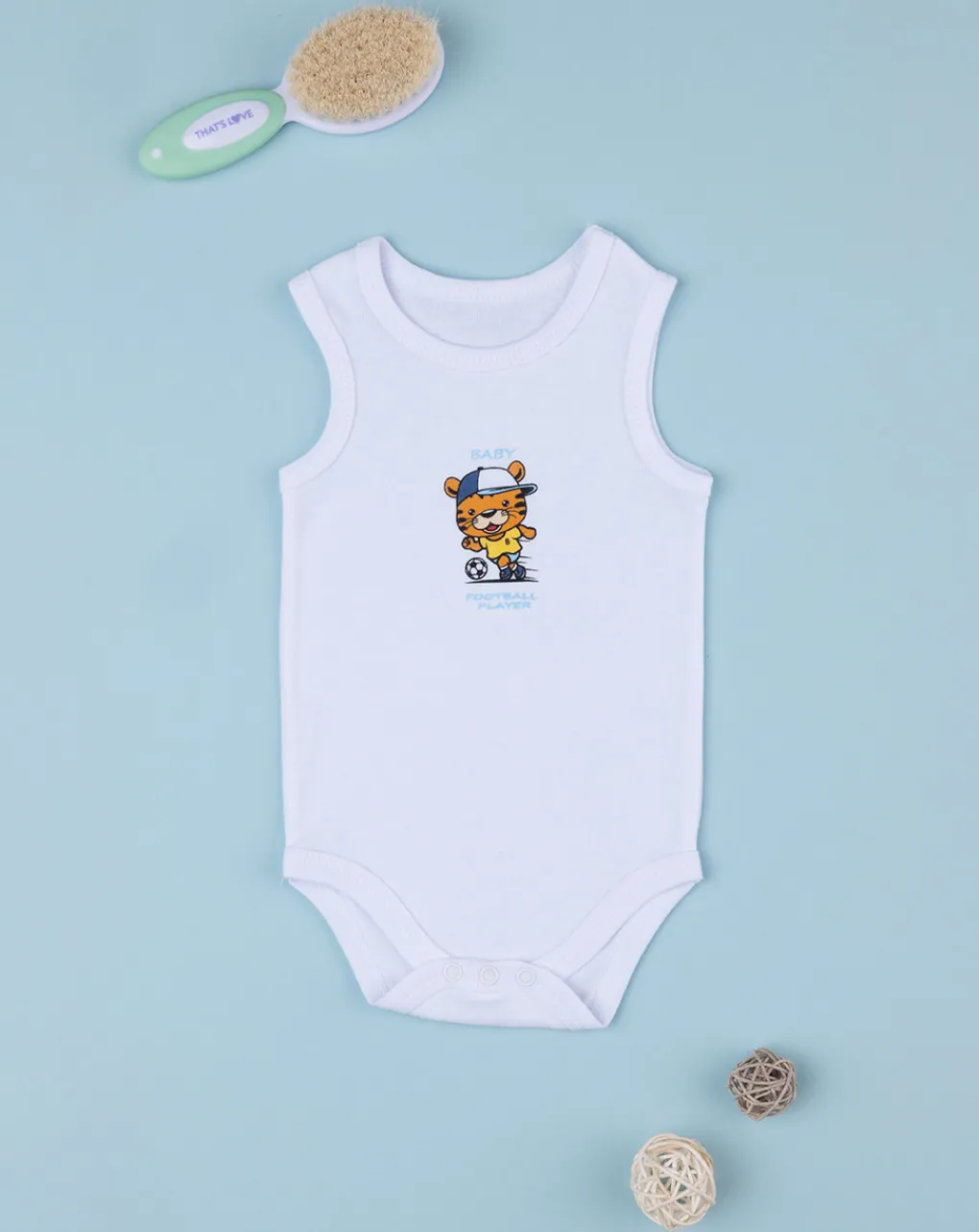 Prenatal Magliette E Body Intimi-Body Costina Bimba "Football”