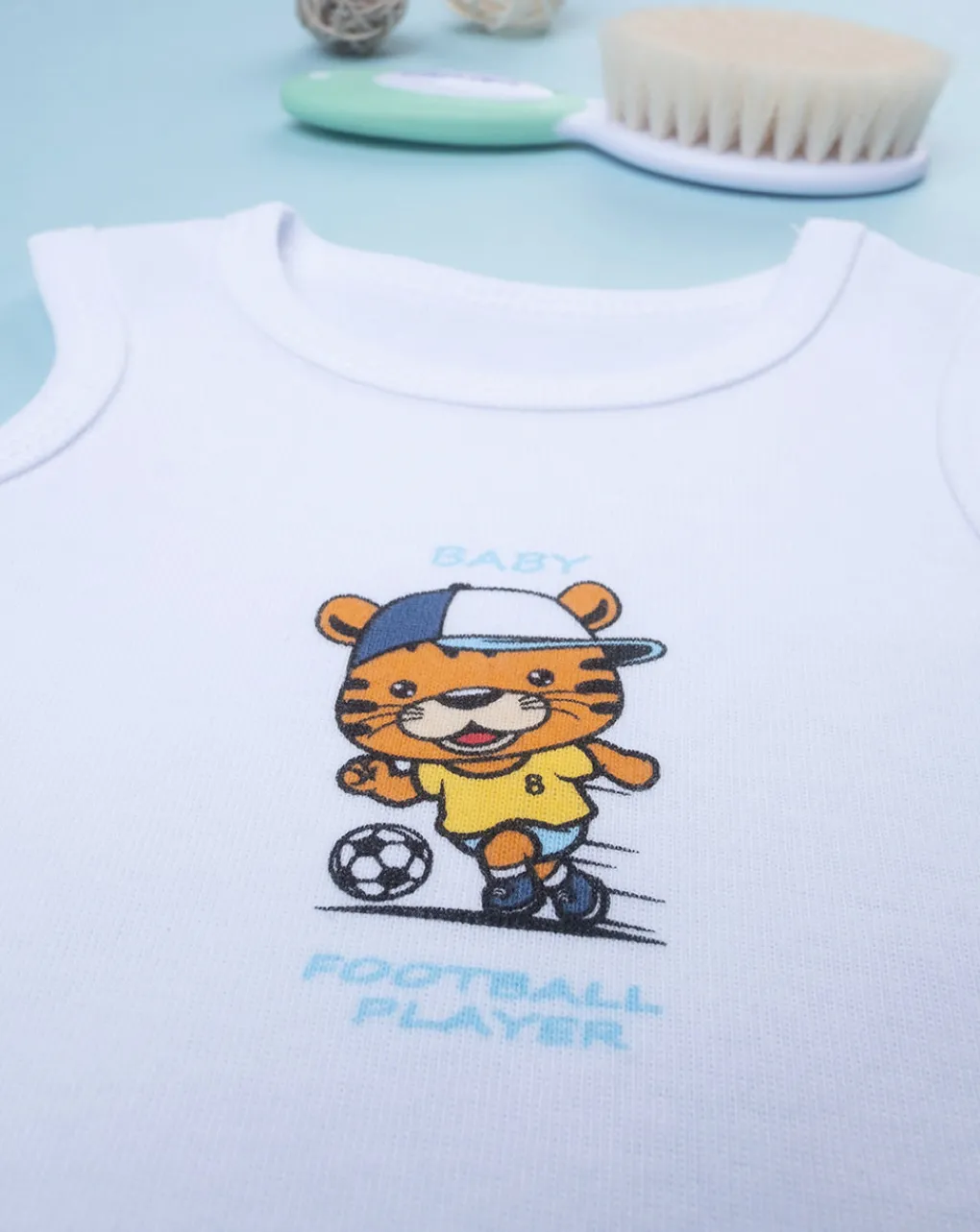 Prenatal Magliette E Body Intimi-Body Costina Bimba "Football”