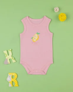 Prenatal Magliette E Body Intimi-Body Costina Bimba "Limoni”