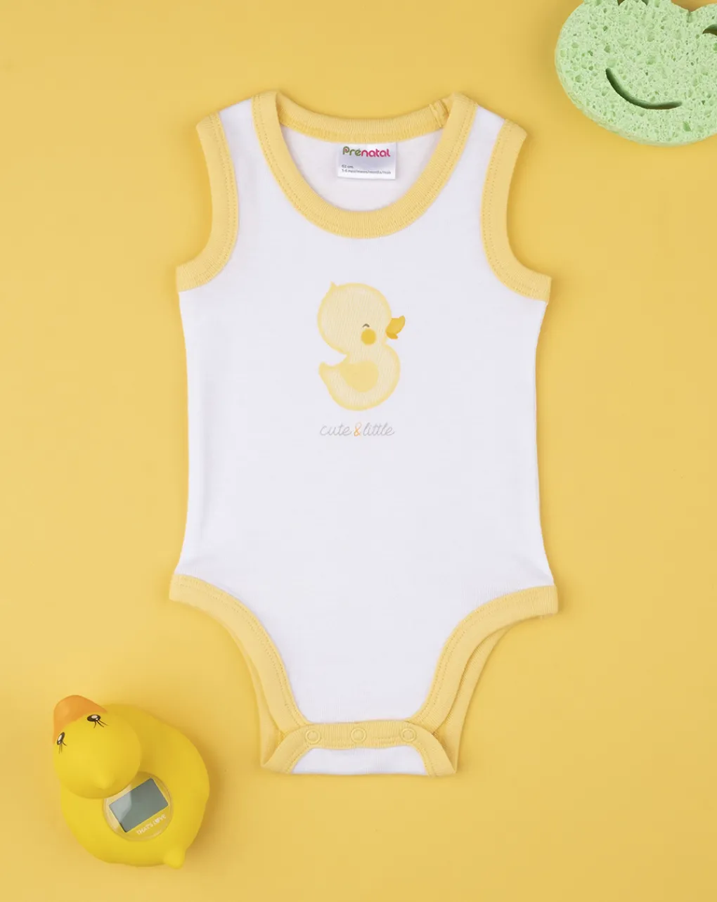 Prenatal Magliette E Body Intimi-Body Unisex "Paperella” Oeko-Tex