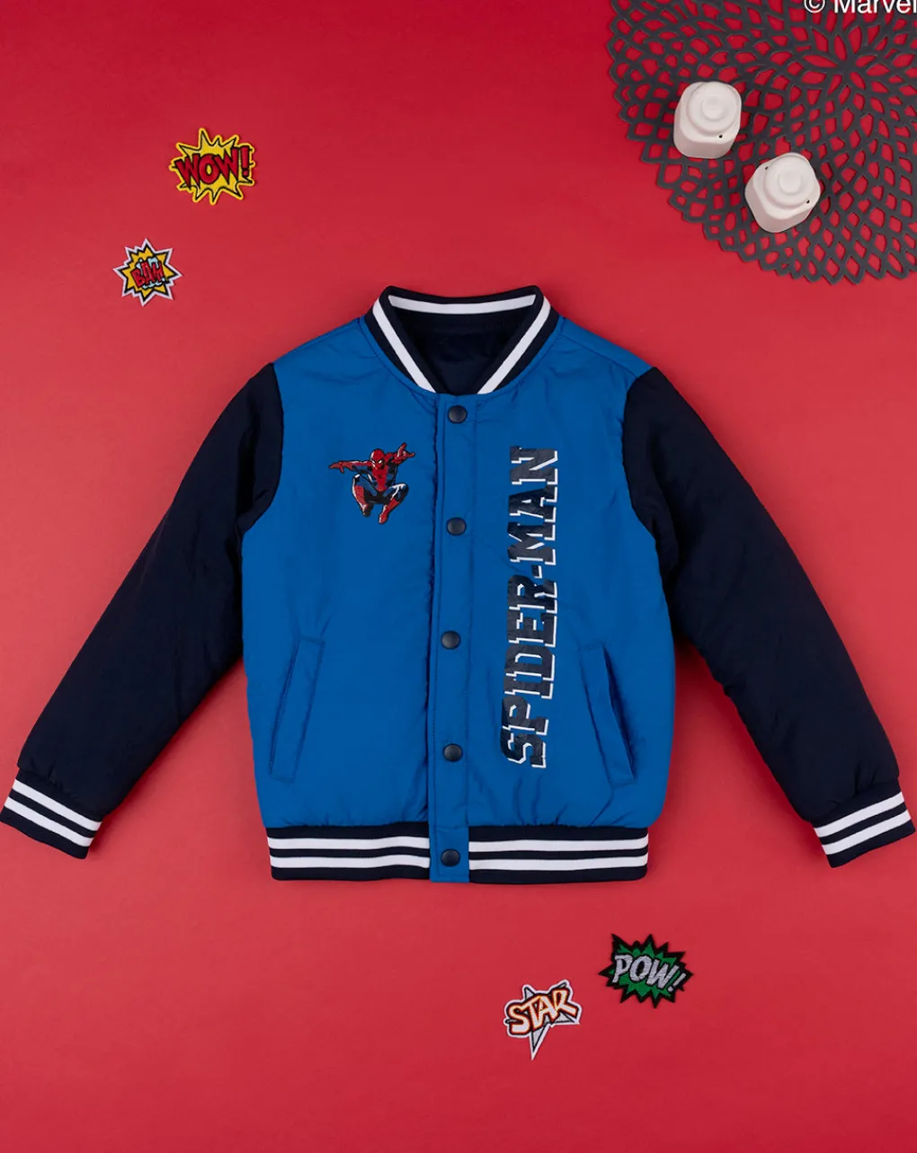 Prenatal Giubbotti E Piumini-Bomber Reversibile Bimbo "Spiderman”