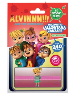 Brand Italia Antizanzare-Braccialetto Allontana Zanzare Anallergico Alvin And The Chipmunks -