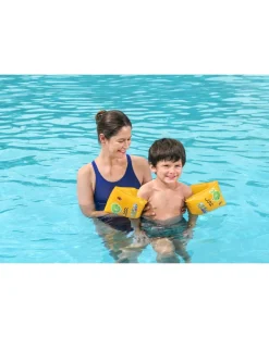 Bestway Secchielli E Giochi Mare-Braccioli Swim Safe Abc Step C 25×15 Cm - Taglia 3/6 Anni -