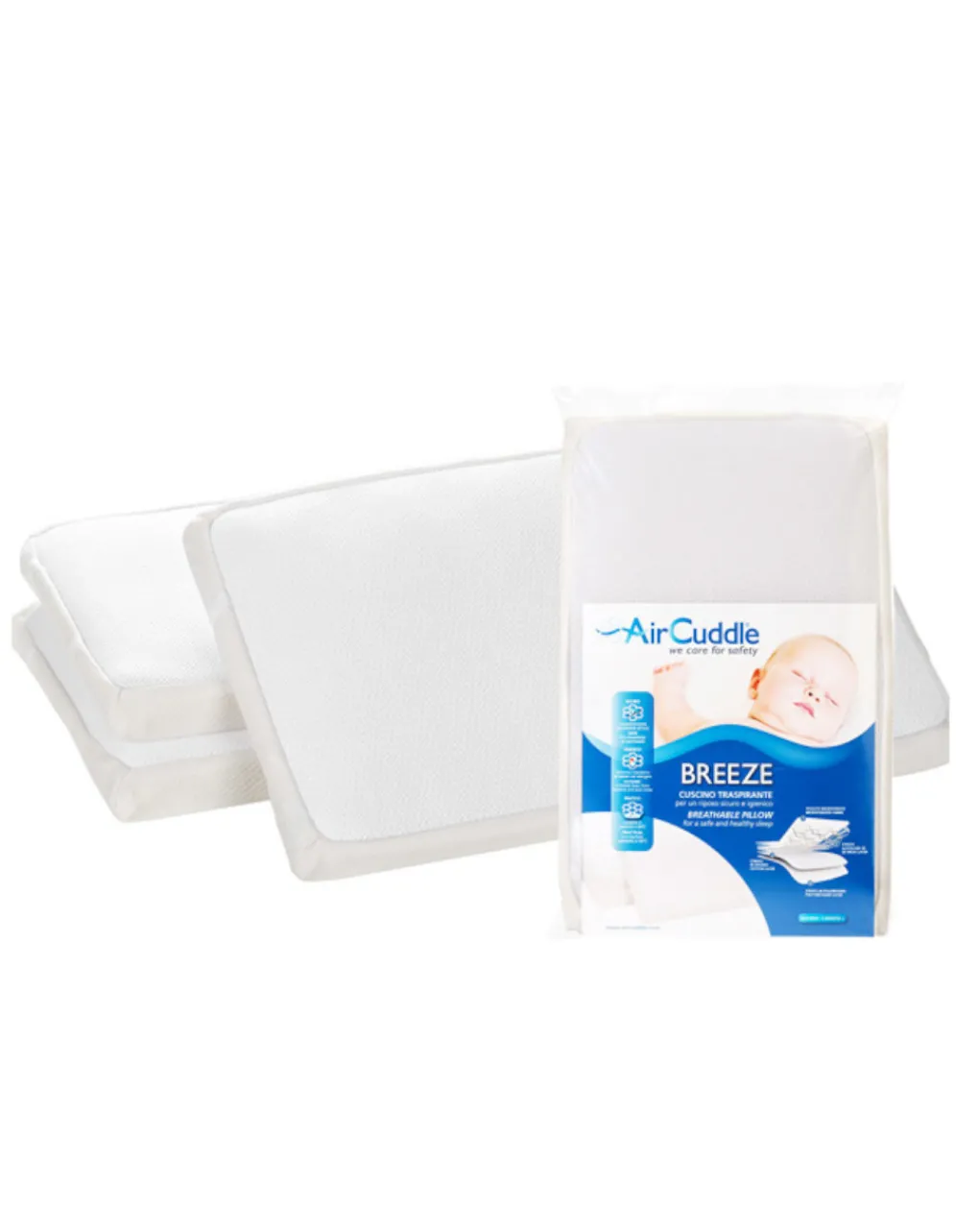 AirCuddle Materassi E Cuscini-Breeze Cuscino Traspirante Per Lettino