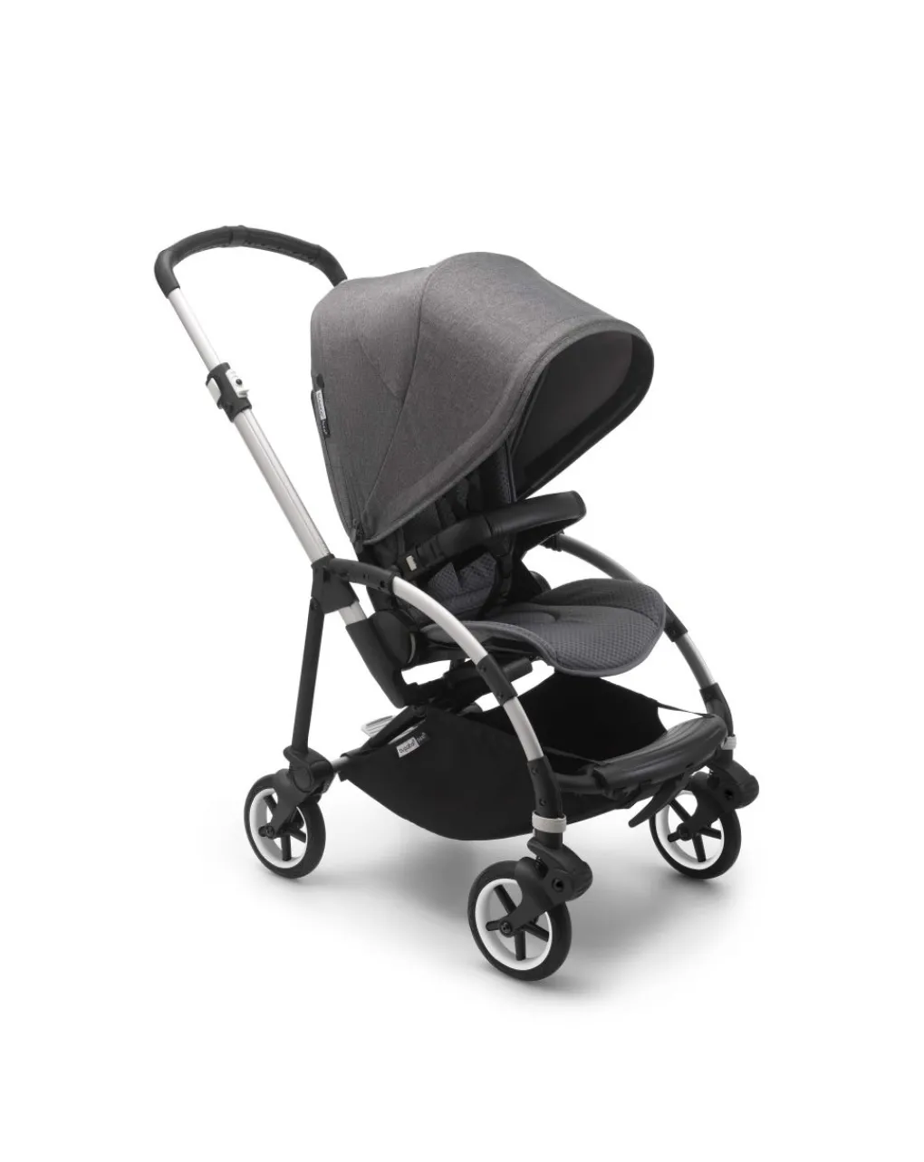 Bugaboo Passeggini-Bee 6 Completo Alu/Grigio - Grigio Melange