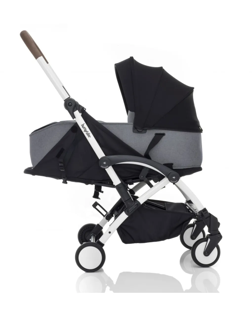 Bumprider Navicelle-Navicella Nero-Grigio Melange