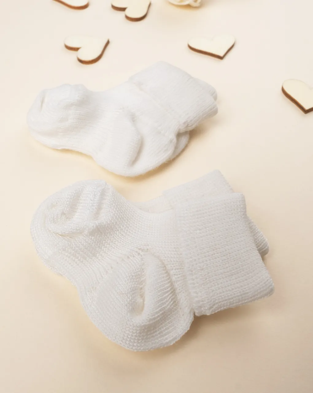 Prenatal Prematuri-Calze Unisex Prematuri White Oeko-Tex