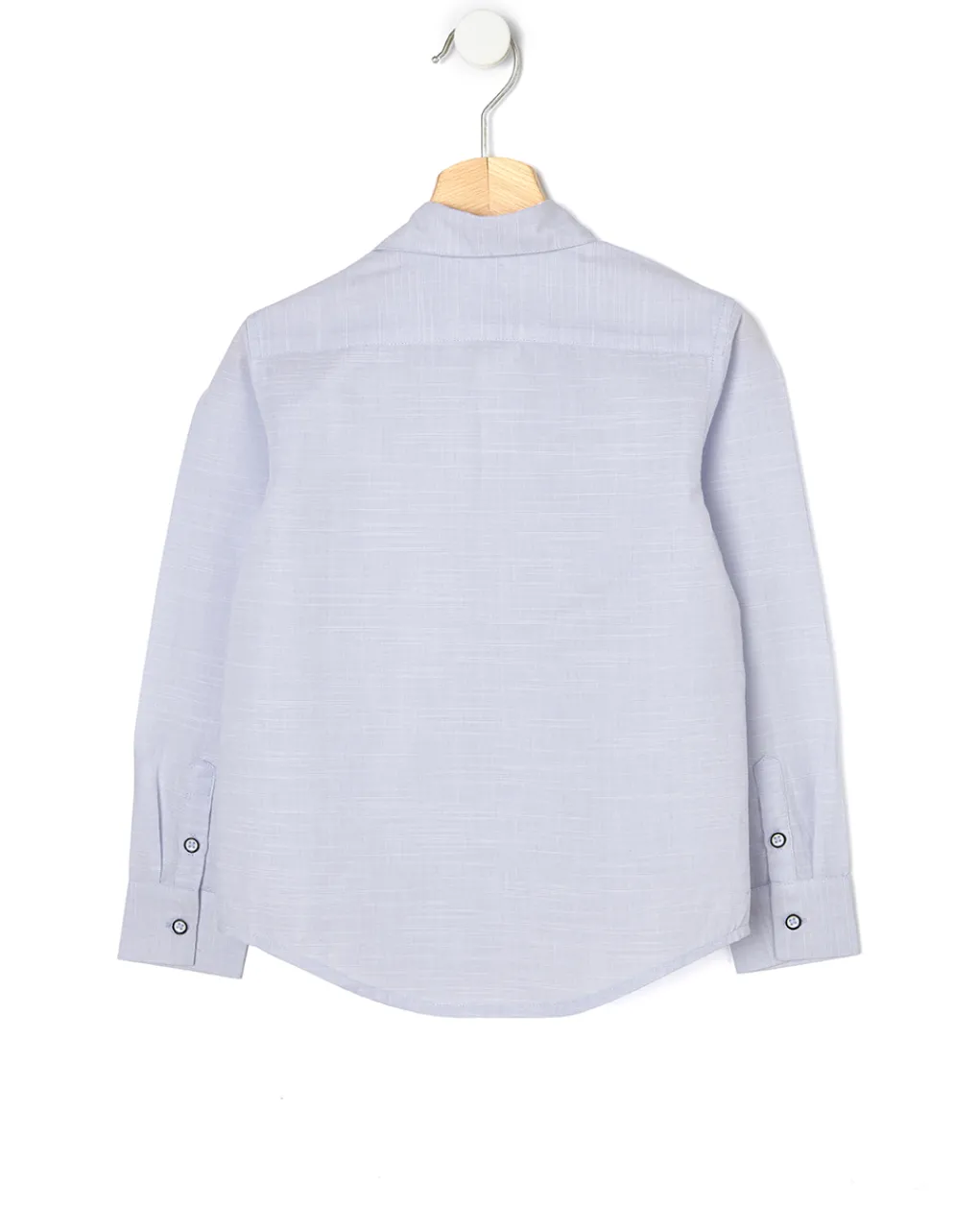 Prenatal Magliette E Camicie-Camicia Azzurra Con Bottoni Bicolor