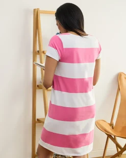 Prenatal Pigiami E Camicie Da Notte-Camicia Da Notte Allattamento A Righe Minnie Mouse