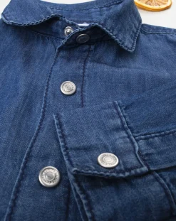 Prenatal Magliette Camicie E Body-Camicia Di Jeans Boy