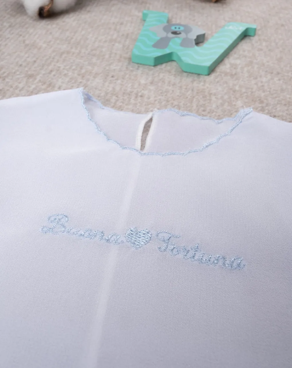Prenatal Camicini Della Fortuna-Camicino Seta Girl Azzurro