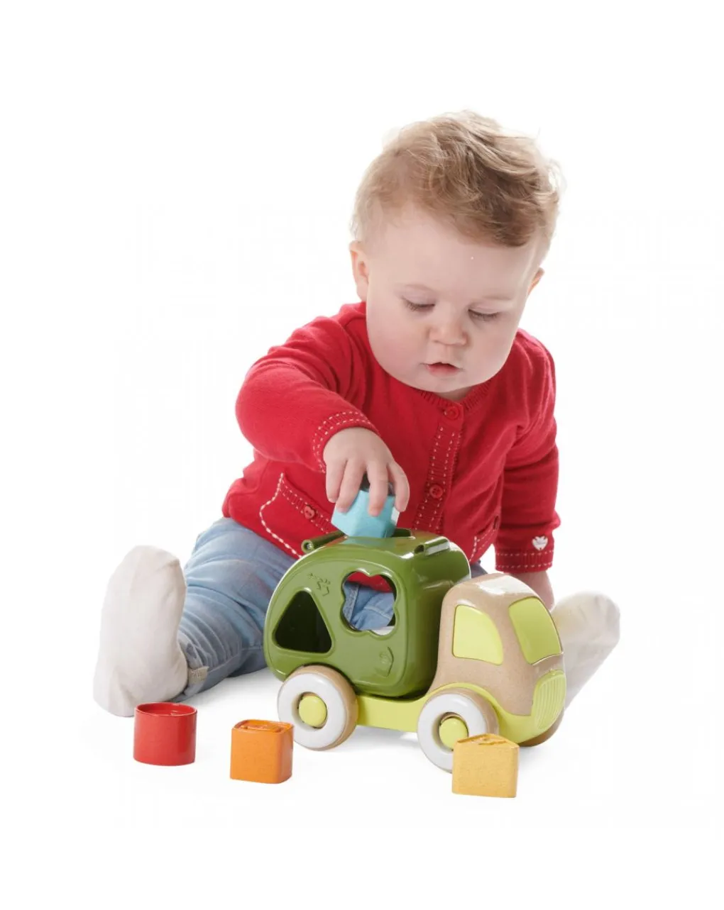 Chicco Giochi Primi Mesi-Camioncino Del Riciclo Eco+