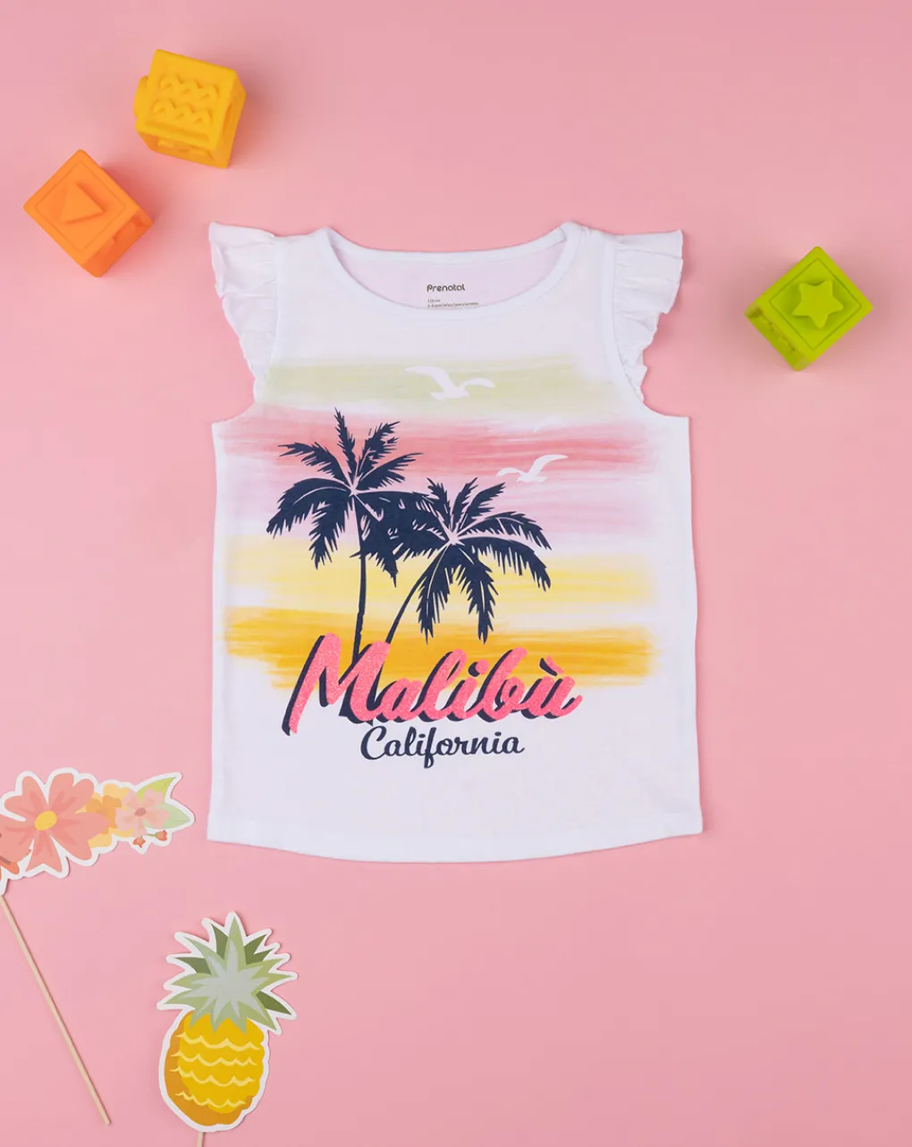 Prenatal Magliette E Camicie-Canotta Bimba "Malibu”