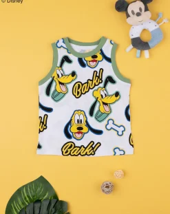 Prenatal Magliette Camicie E Body-Canotta Spalla Larga Bimbo Pluto