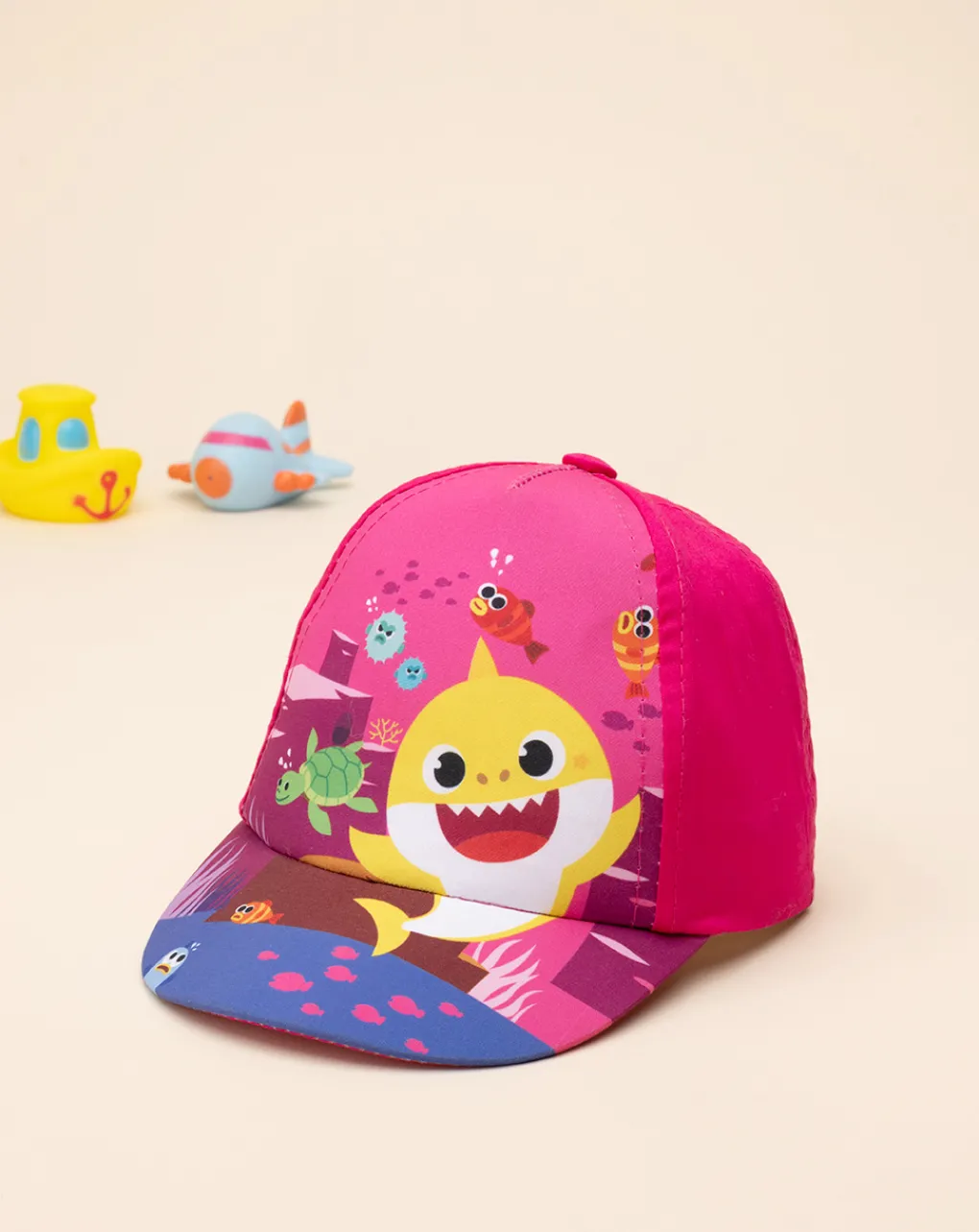 Prenatal Cappelli E Sciarpe-Cappellino Con Visiera Bambina "Baby Shark”