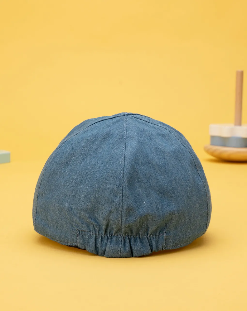 Prenatal Cappellini Cuffiette E Muffole-Cappello Bimbo Con Visiera Denim