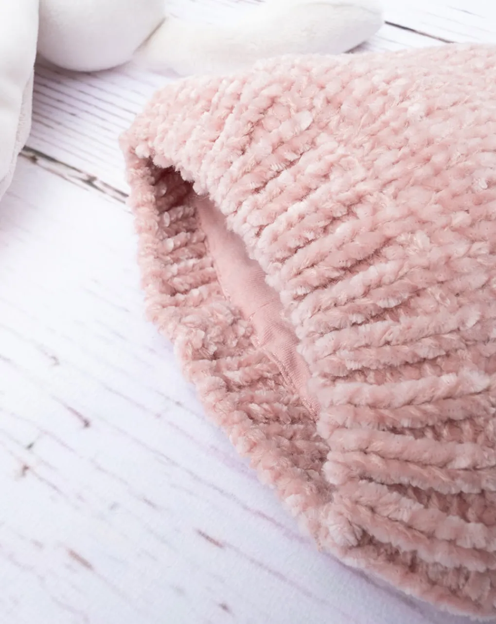Prenatal Cappelli E Accessori-Cappello Ciniglia Bimba Rosa