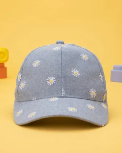 Prenatal Cappelli E Sciarpe-Cappello Con Visiera Bambina Fiori