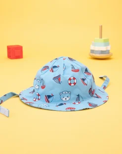 Prenatal Cappellini Cuffiette E Muffole-Cappello Estivo Bimbo 