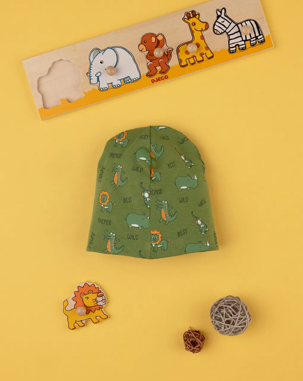 Prenatal Cappelli E Accessori-Cappello Jersey Bimbo Verde